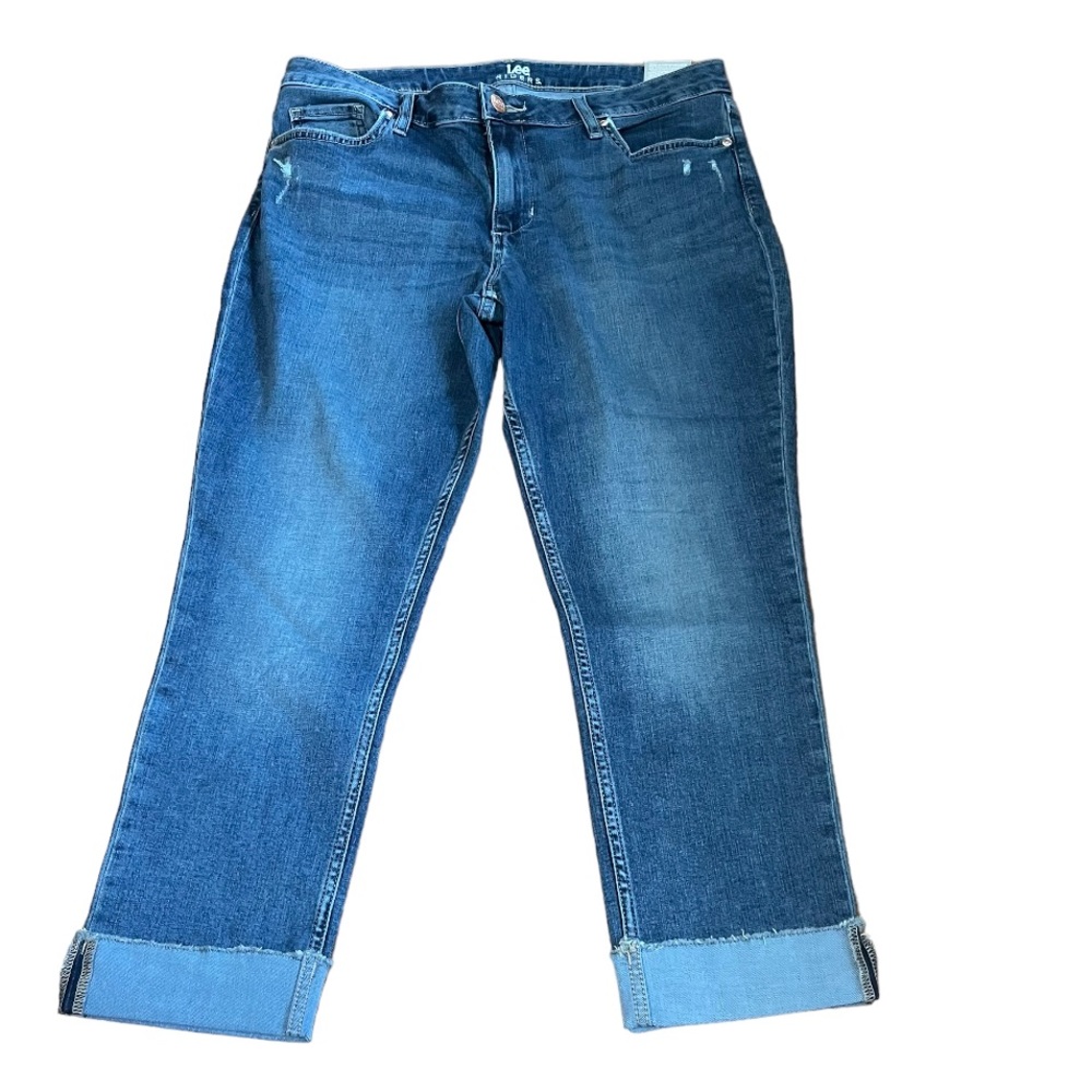 Lee Riders Mid Rise Cuffed Jeans